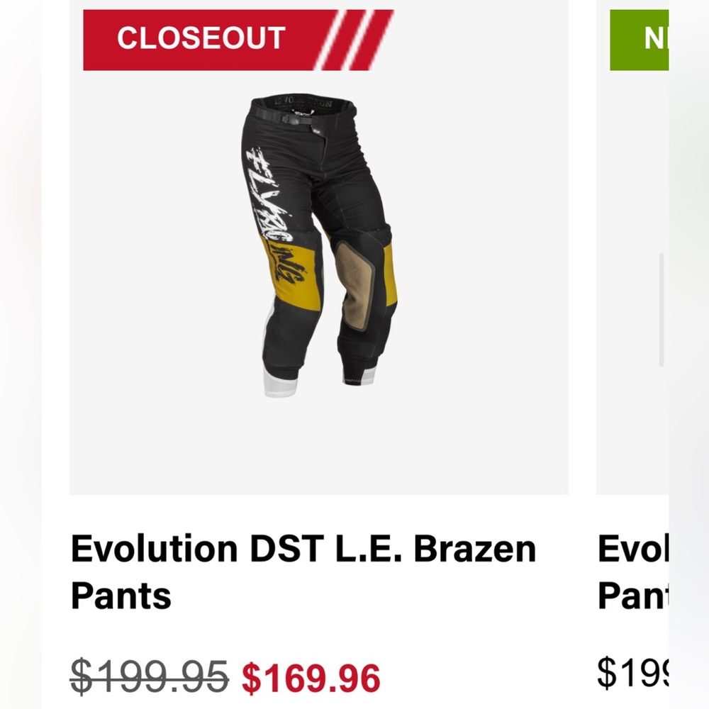 Fly Racing Moto Pants - Picture 3 of 3